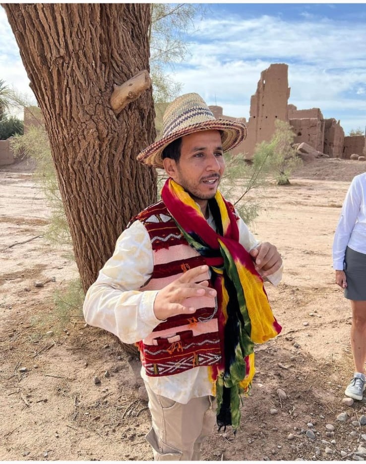 Ali, local guide for Skoura Oasis tours in Morocco